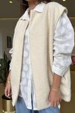 Made in Italy Norbury Gilet Warm White